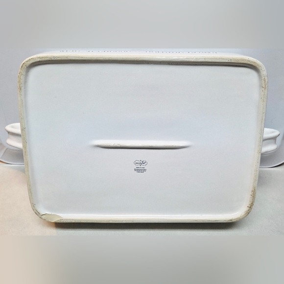 Mud Pie Mac 'N Cheese Nothing Grater Casserole Baking Dish 13.5" - Picture 3 of 6